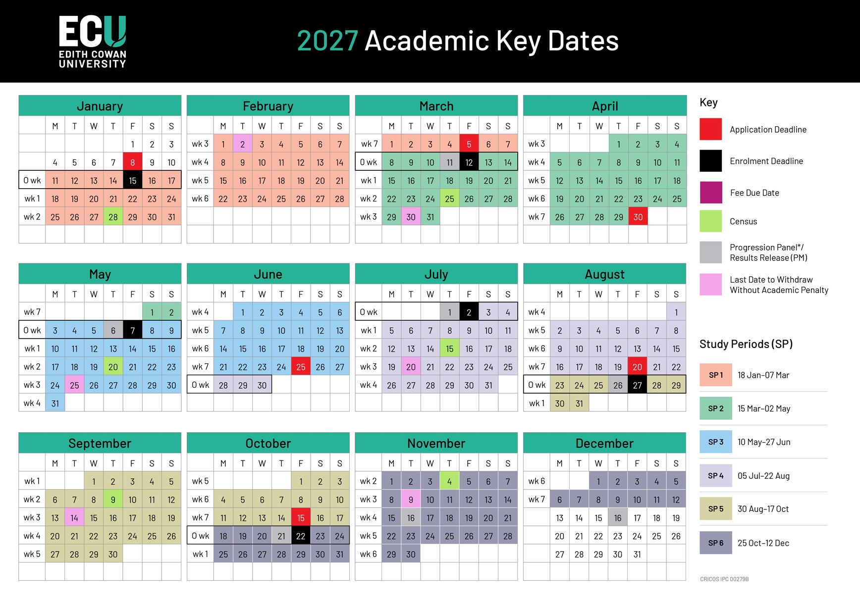 2027 Calendar Thumbnail